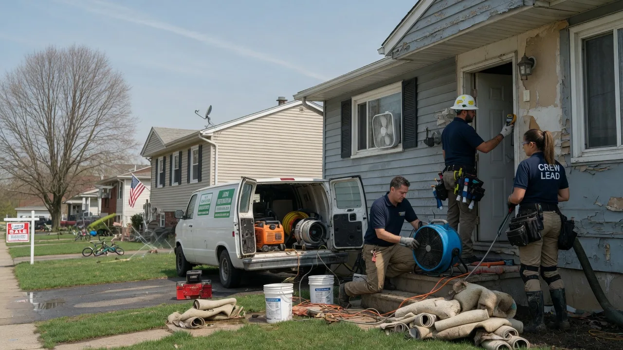 Flood Cleanup in Warriormine, WV near me