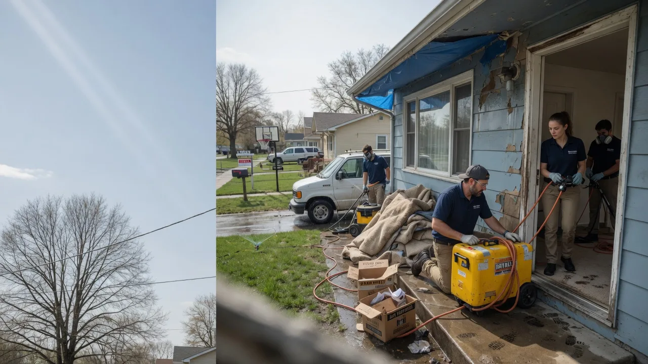 Basement Flood Cleanup in Warriormine, WV near me